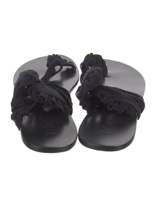 Tibi Suede Gladiator Sandals