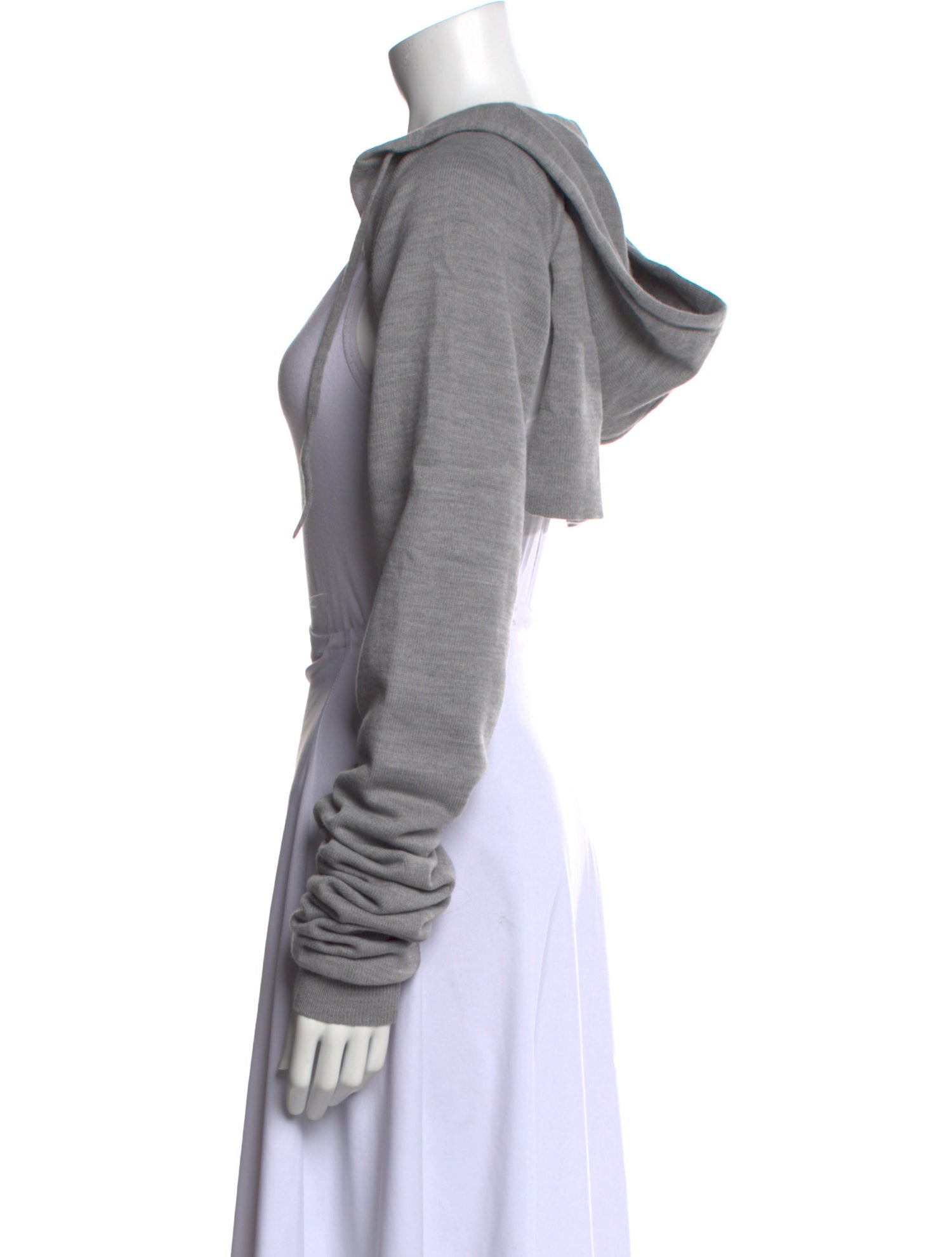 Tibi Wool Scoop Neck Sweater