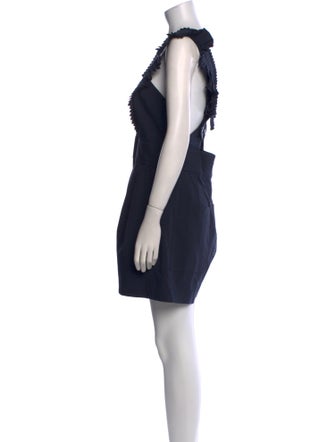 Tibi Square Neckline Romper