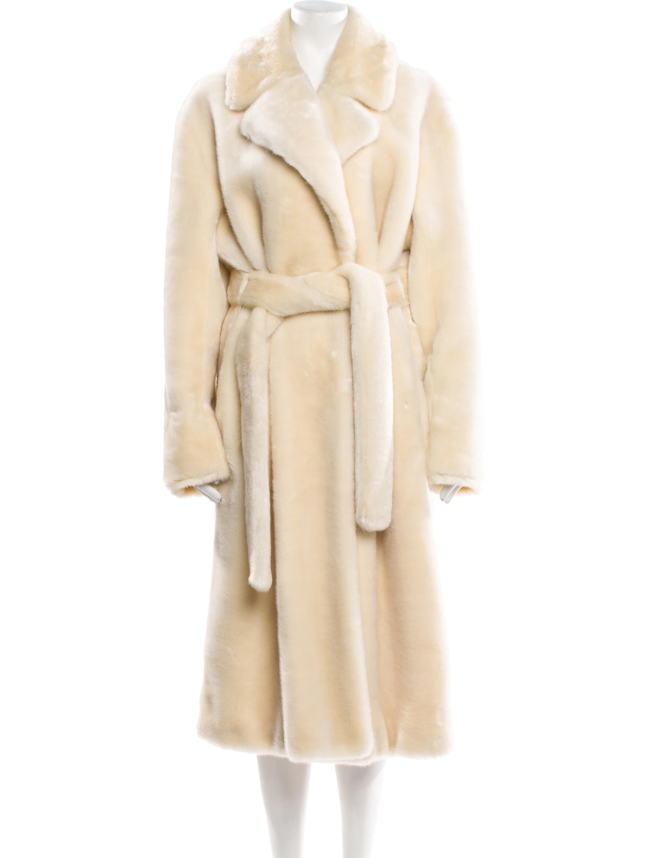 Tibi Faux Fur Faux Fur Coat