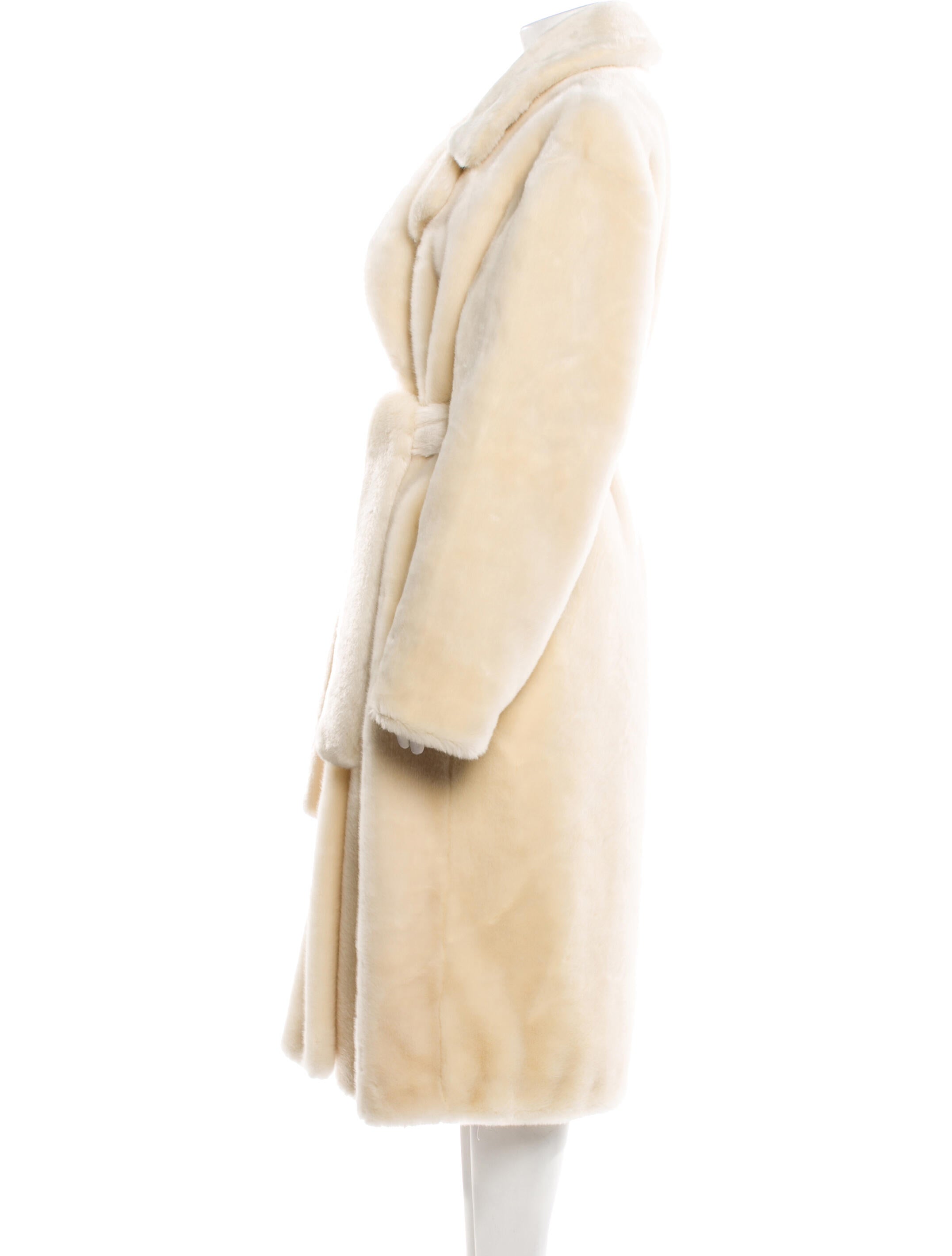 Tibi Faux Fur Faux Fur Coat
