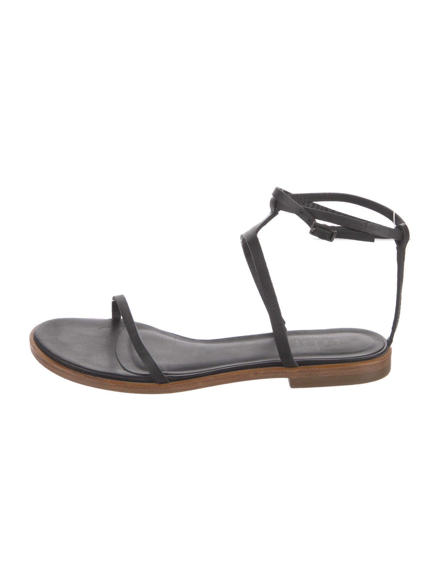 Tibi Leather Slingback Sandals