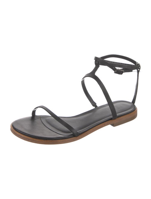 Tibi Leather Slingback Sandals