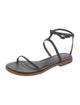 Tibi Leather Slingback Sandals