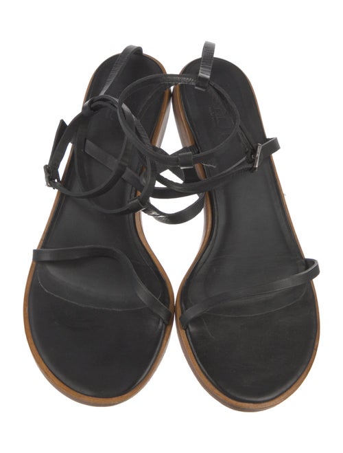 Tibi Leather Slingback Sandals