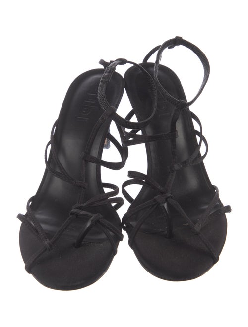 Tibi Satin Slingback Sandals
