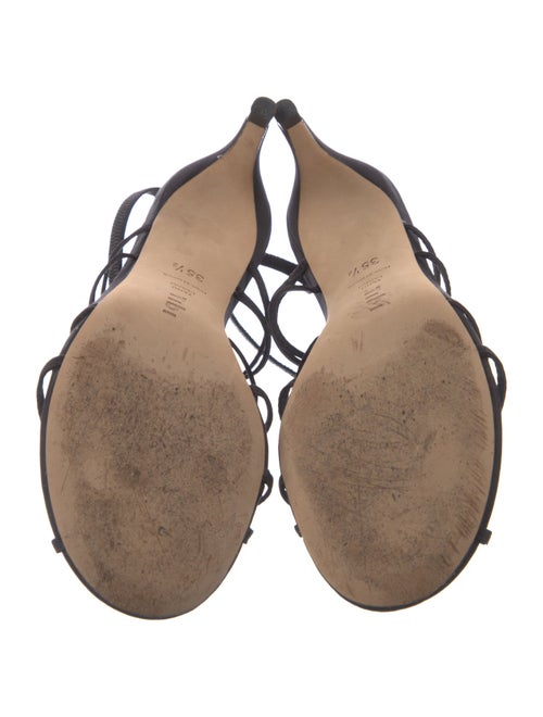 Tibi Satin Slingback Sandals