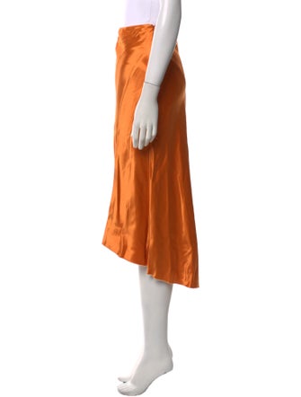 Tibi Raw-Edge Trim Midi Length Skirt