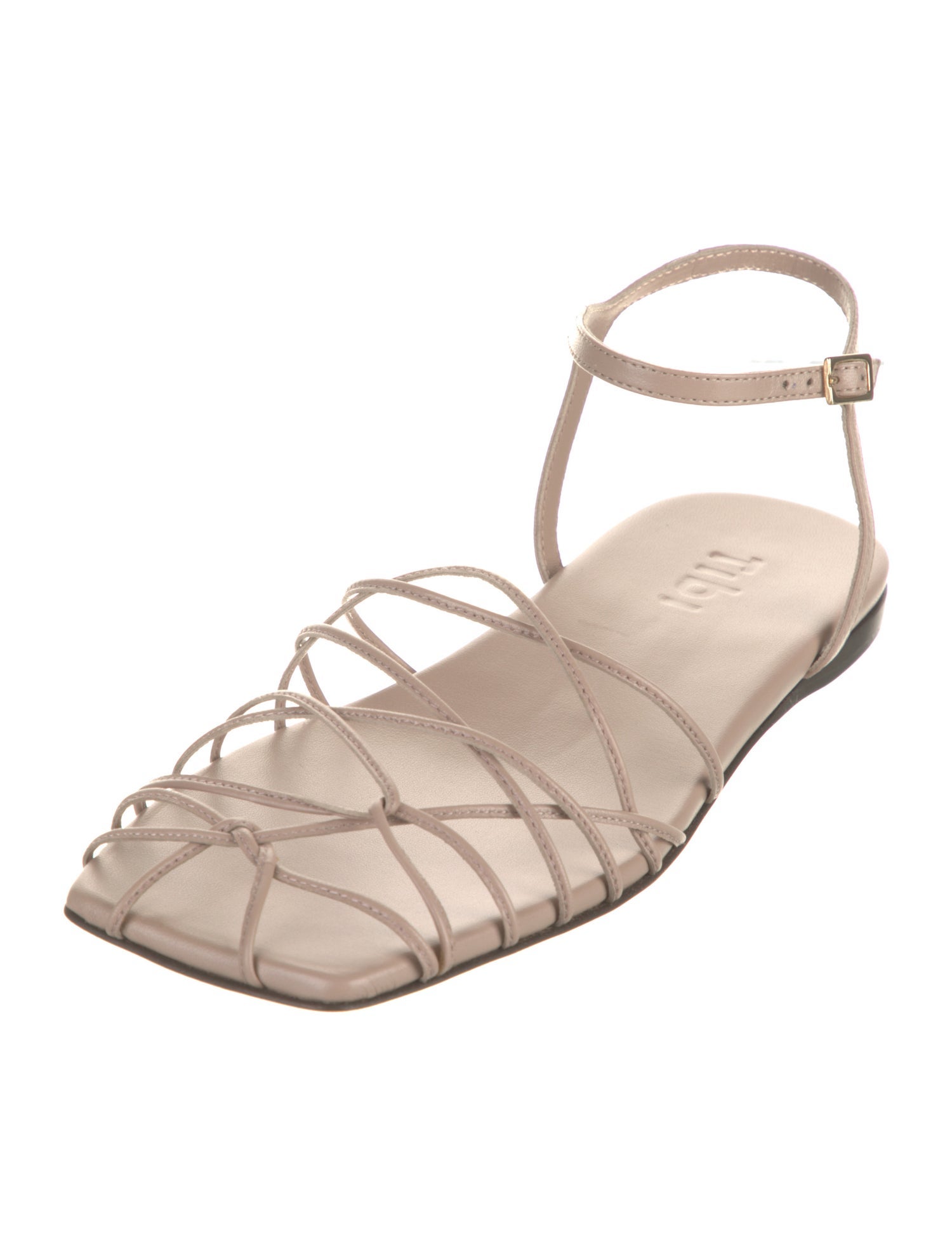 Tibi Leather Gladiator Sandals w/ Tags