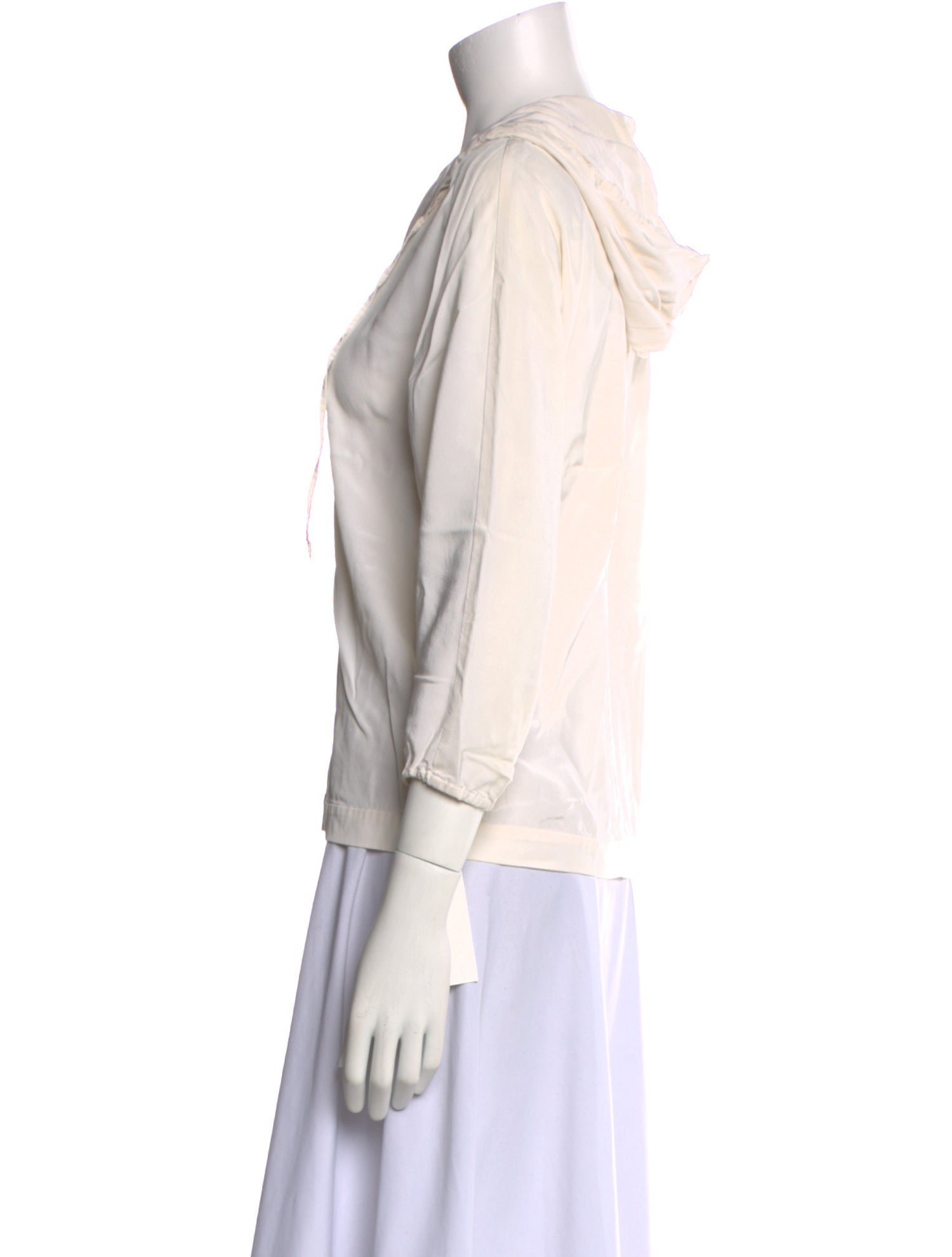 Tibi Silk V-Neck Blouse