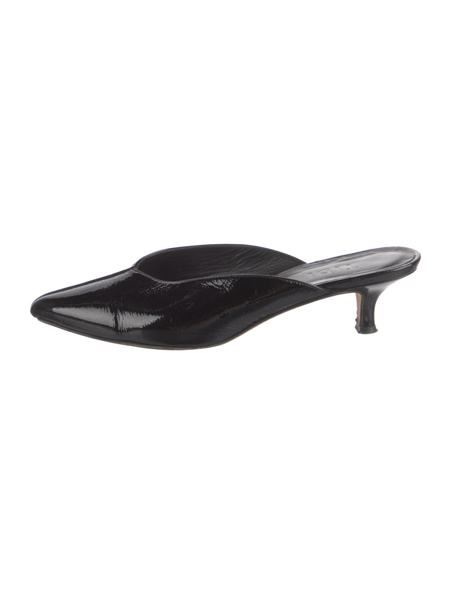Tibi Patent Leather Mules