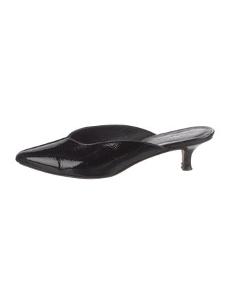 Tibi Patent Leather Mules