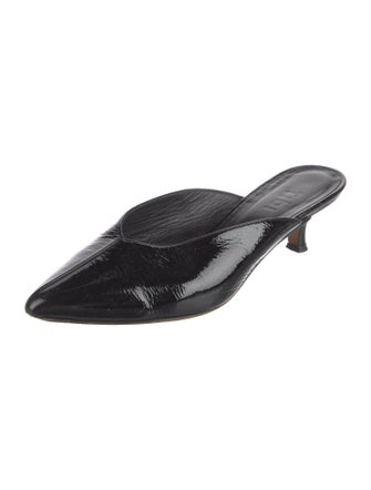 Tibi Patent Leather Mules