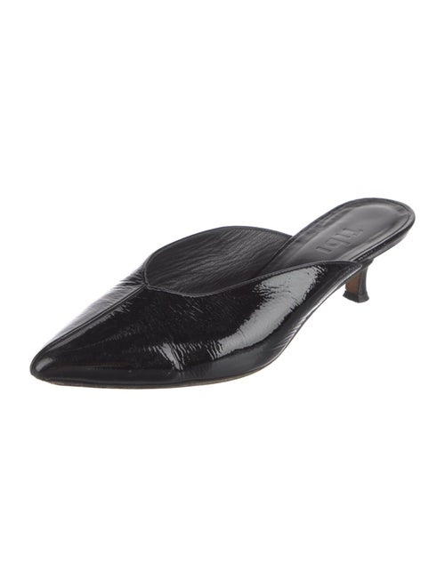 Tibi Patent Leather Mules
