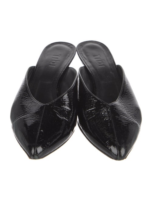 Tibi Patent Leather Mules