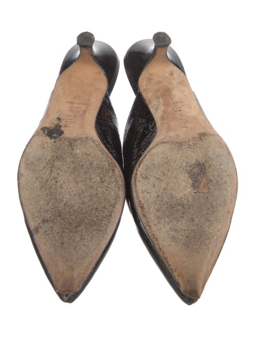 Tibi Patent Leather Mules