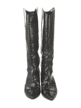 Tibi Leather Riding Boots