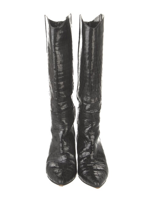 Tibi Leather Riding Boots