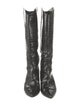 Tibi Leather Riding Boots