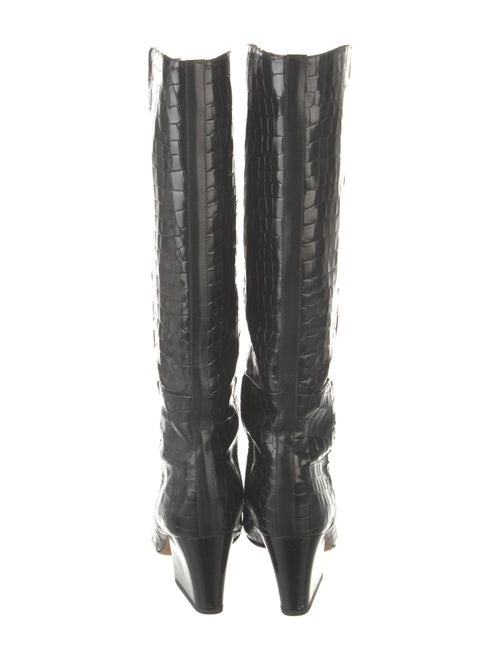 Tibi Leather Riding Boots