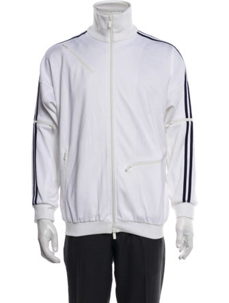 Tibi Striped Turtleneck Cardigan