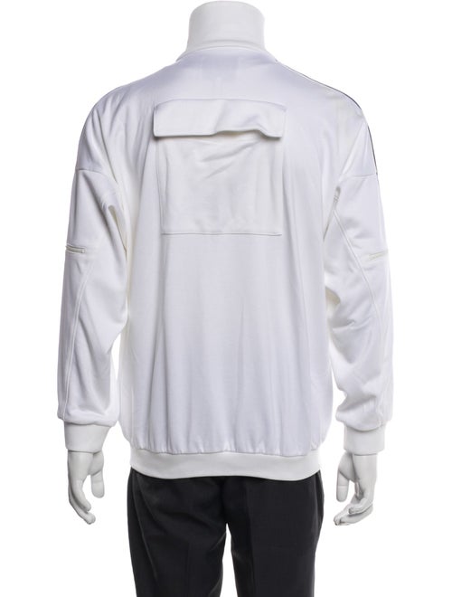 Tibi Striped Turtleneck Cardigan