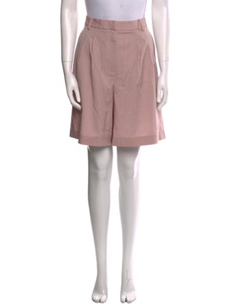 Tibi Virgin Wool Knee-Length Shorts