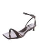 Tibi Patent Leather Sandals