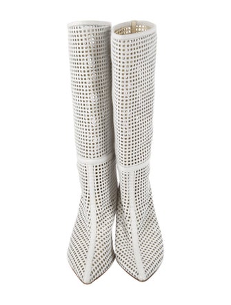 Tibi Leather Riding Boots