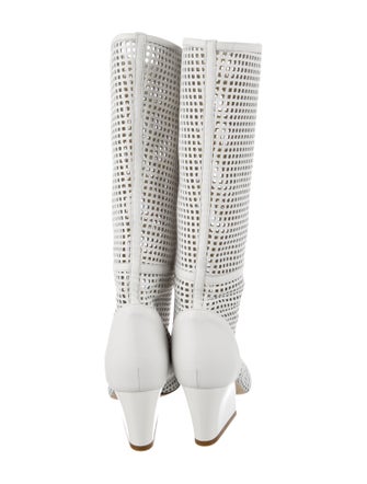 Tibi Leather Riding Boots