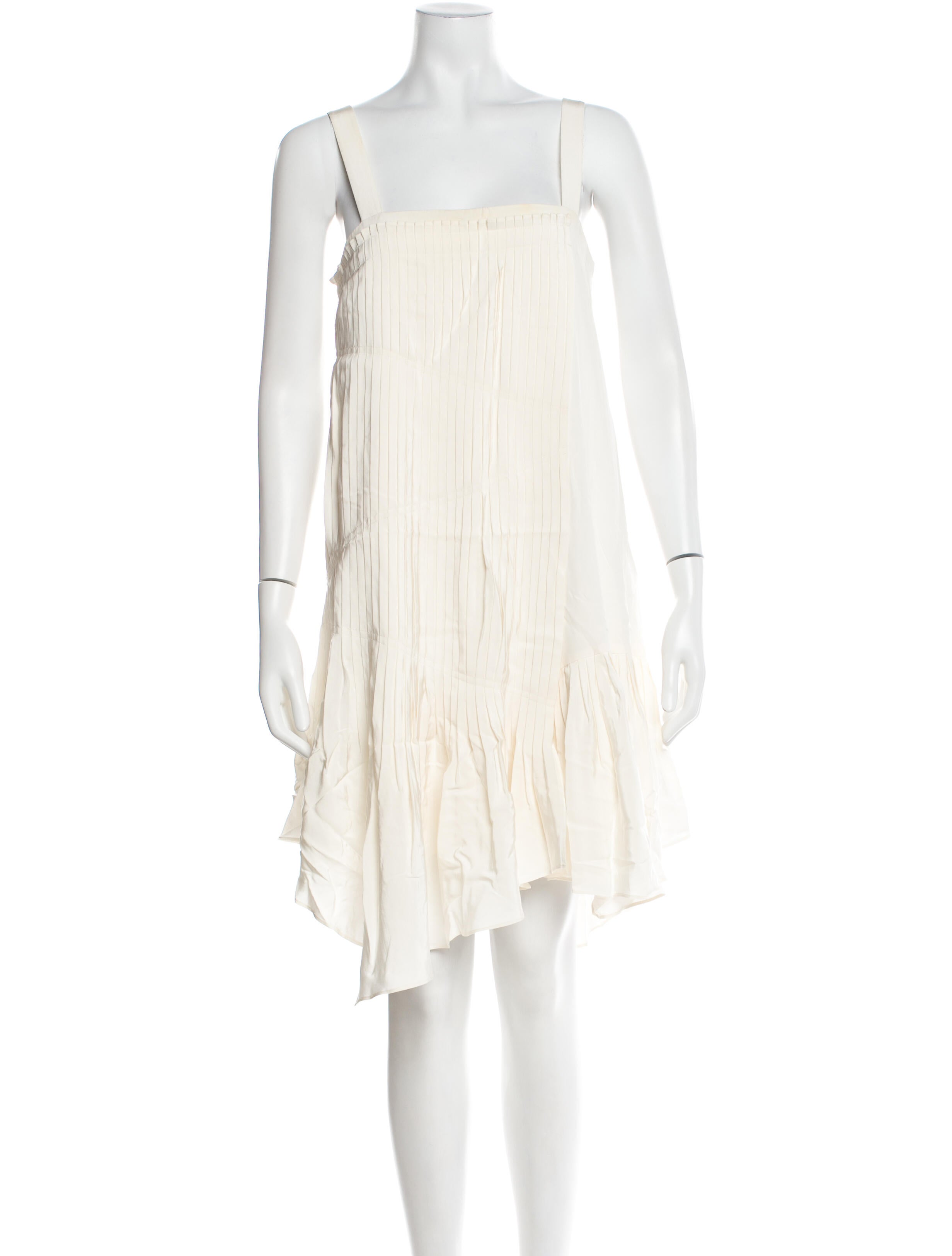Tibi Silk Knee-Length Dress