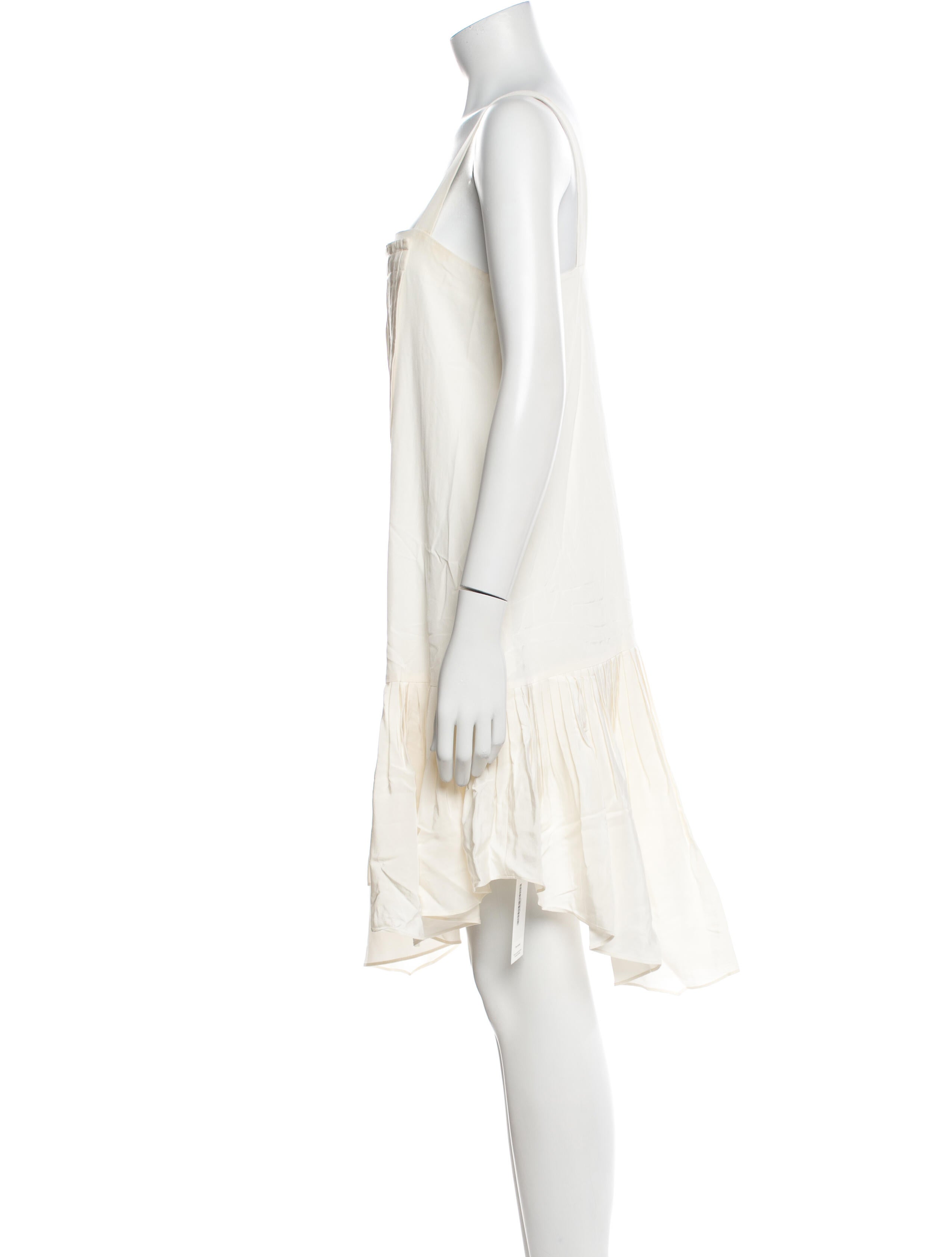 Tibi Silk Knee-Length Dress