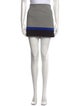 Tibi Houndstooth Print Mini Skirt