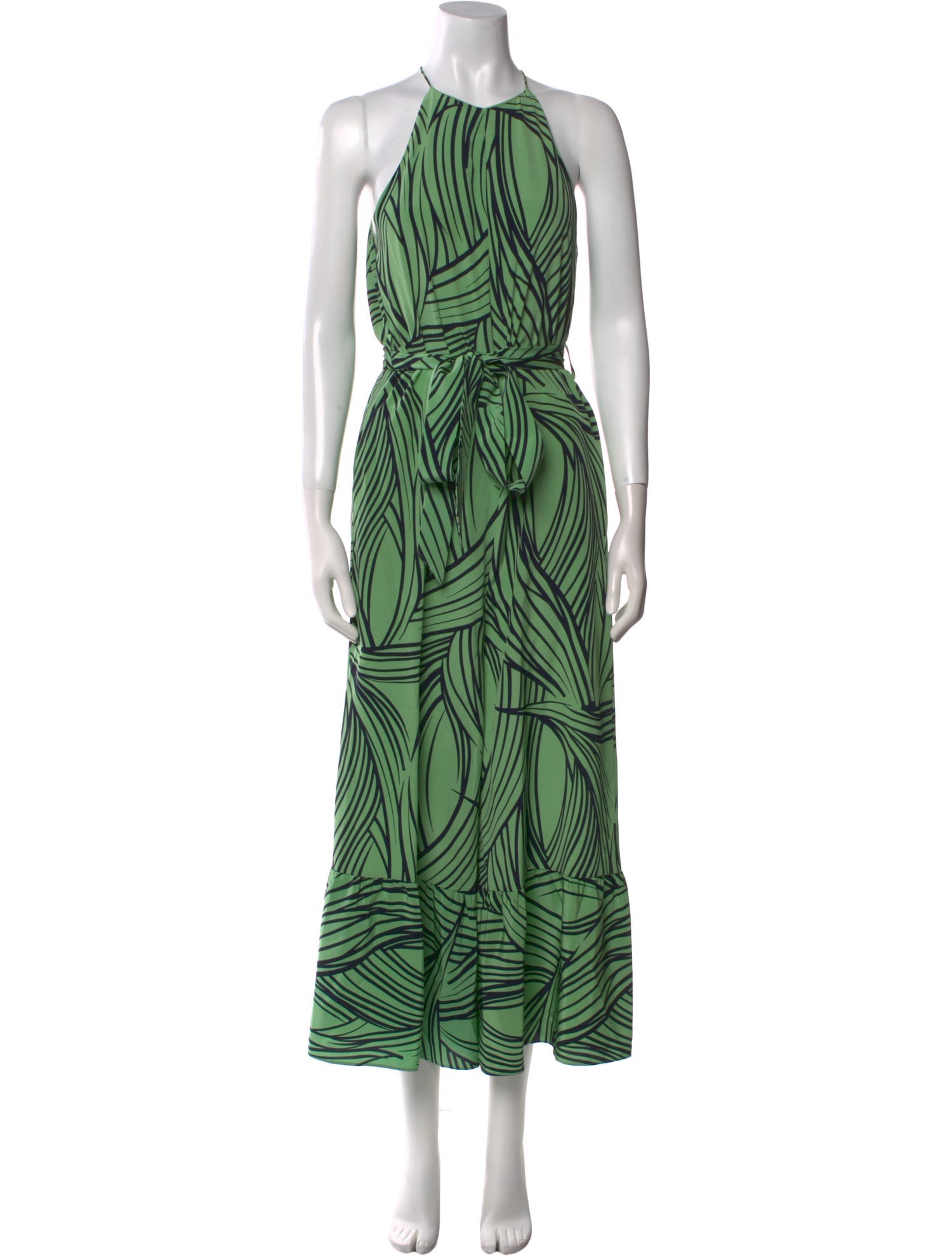 Tibi Silk Printed Jumpsuit