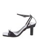 Tibi Patent Leather Slingback Sandals