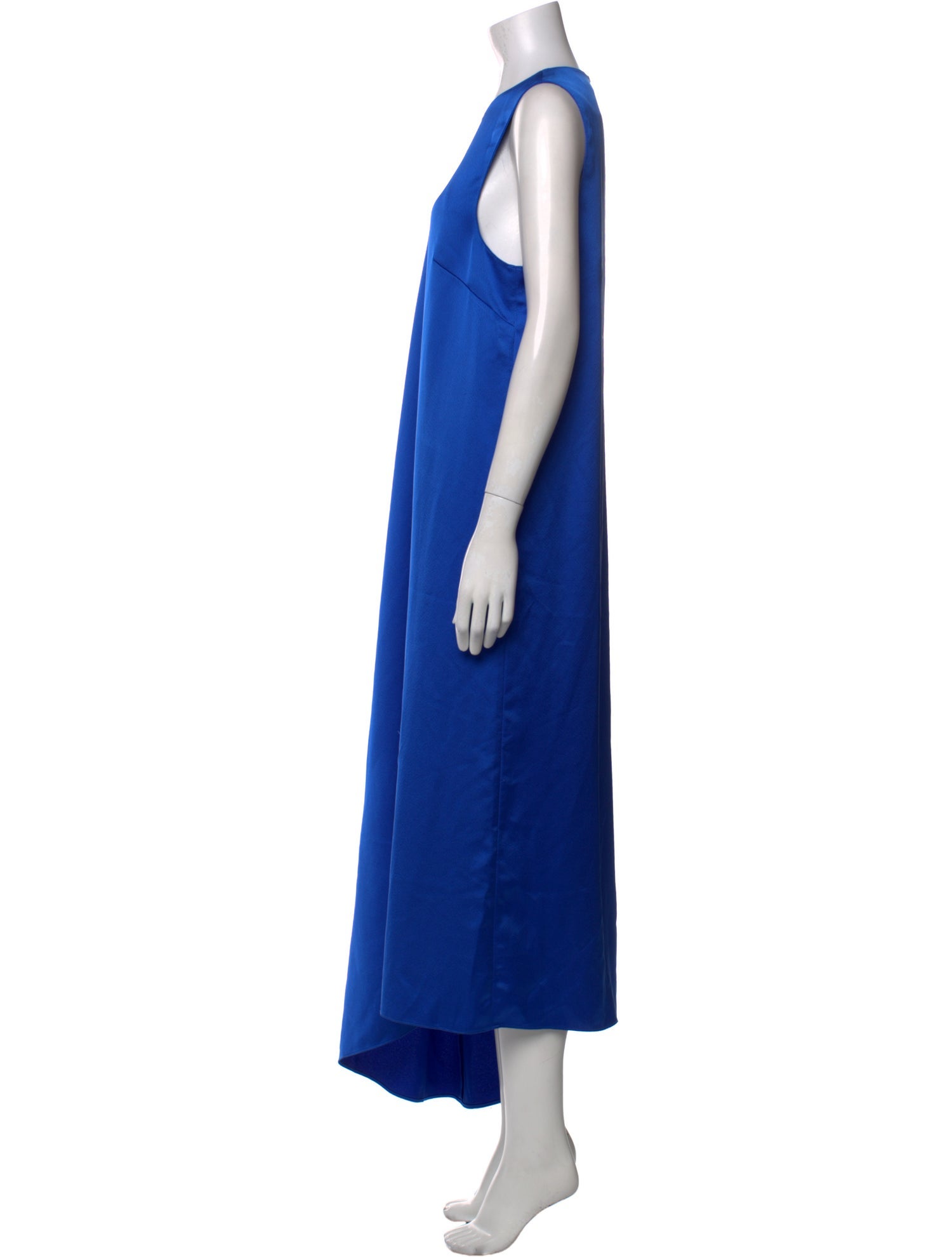 Tibi Crew Neck Long Dress