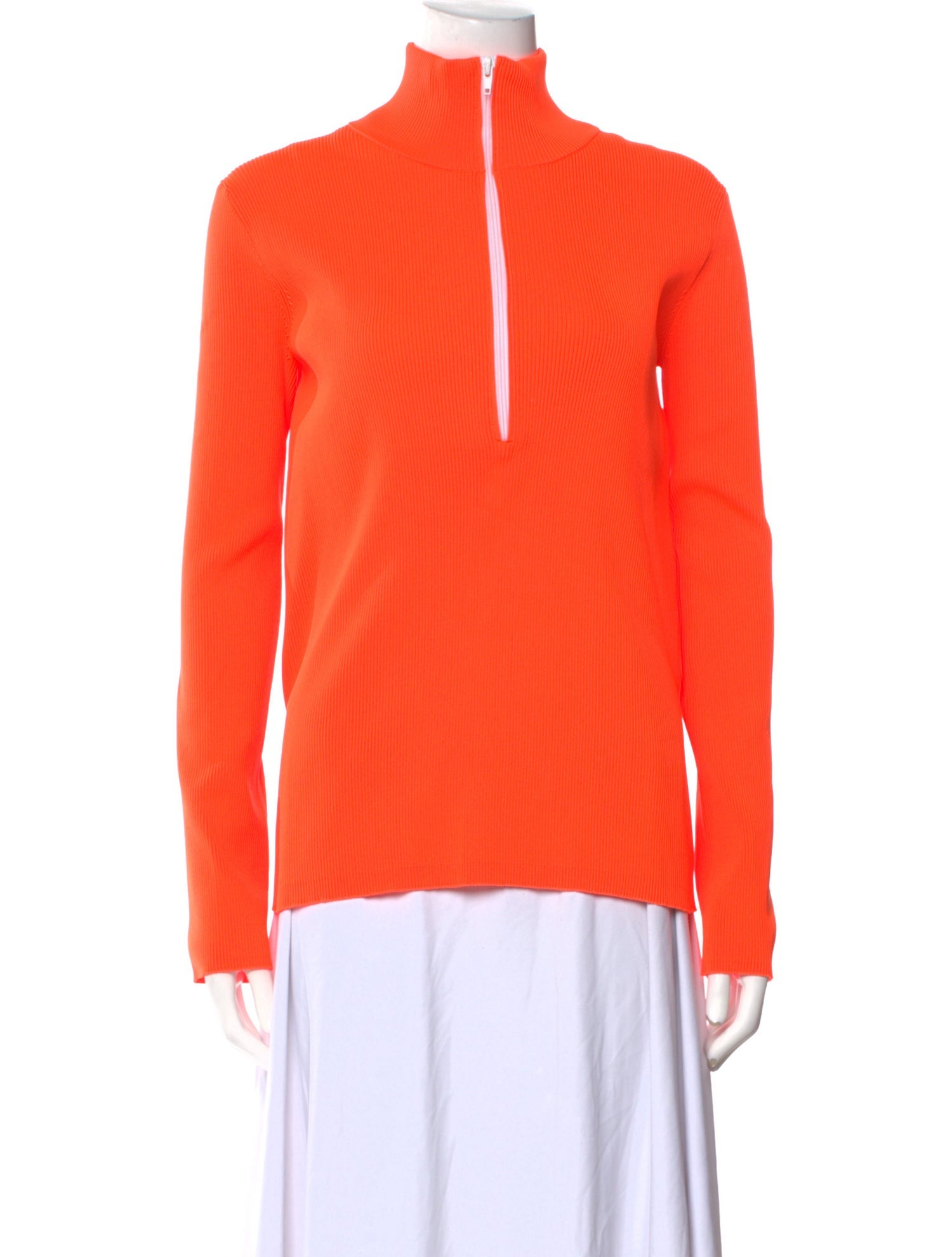 Tibi Mock Neck Sweater