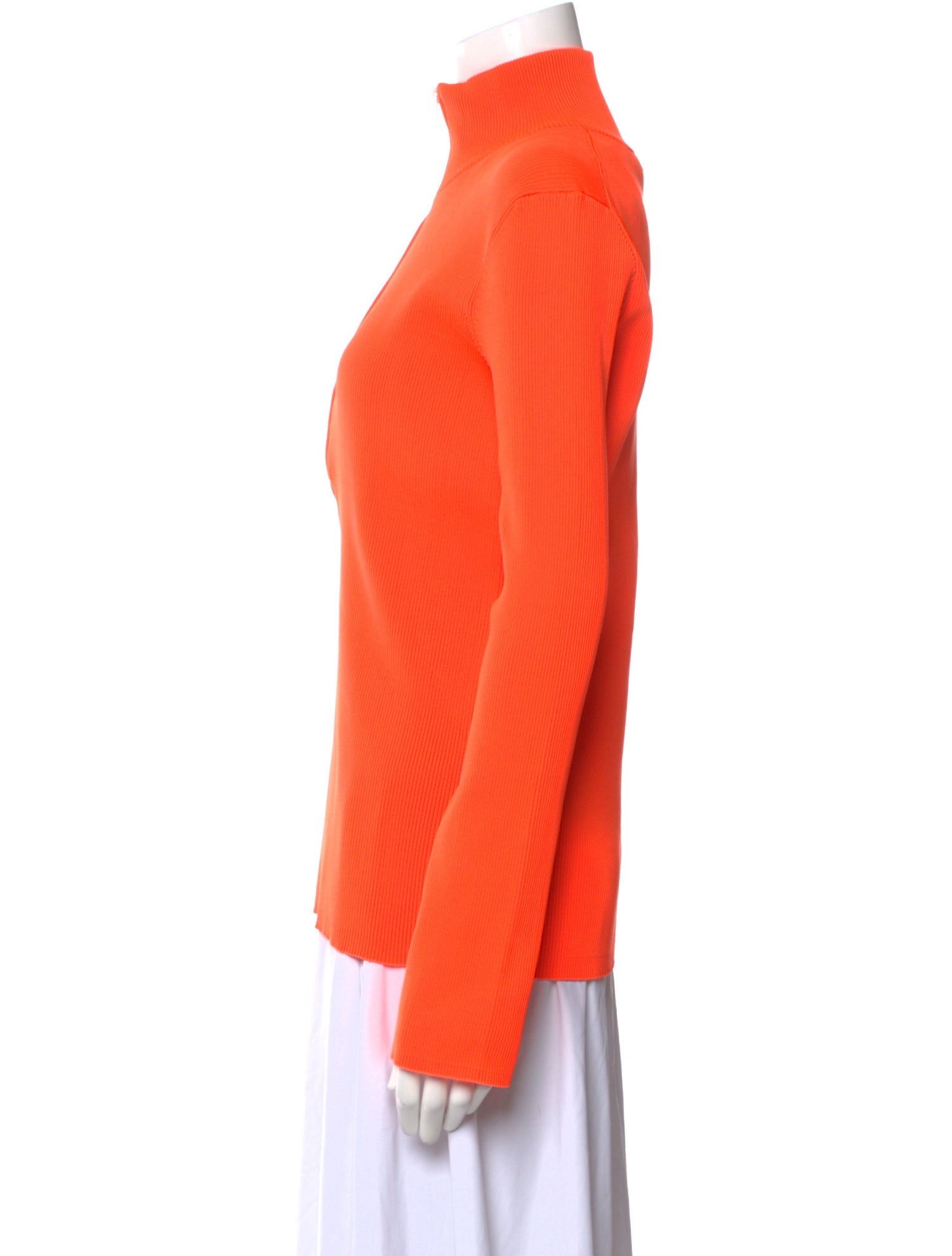 Tibi Mock Neck Sweater