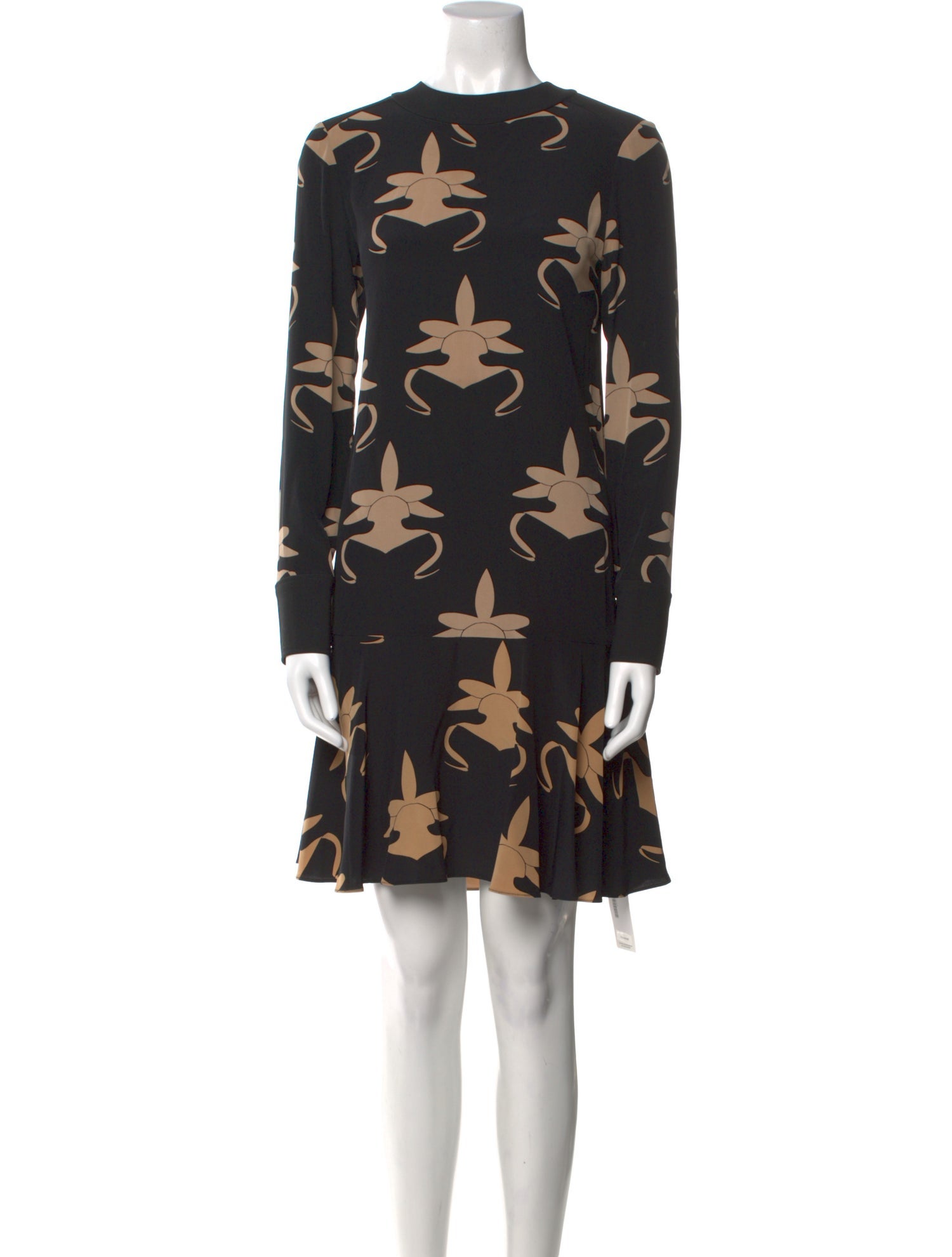 Tibi Silk Knee-Length Dress