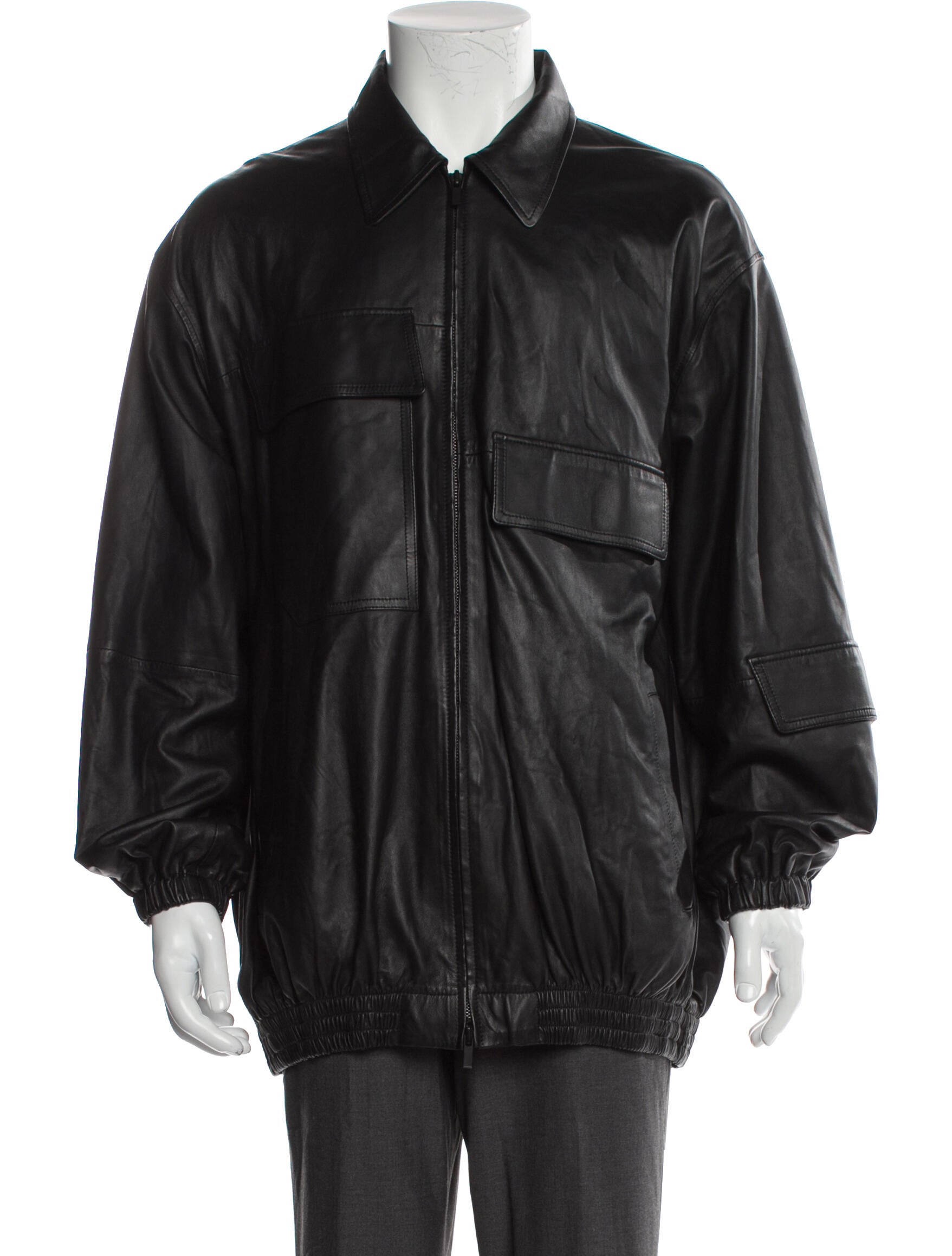 Tibi Lambskin Utility Jacket