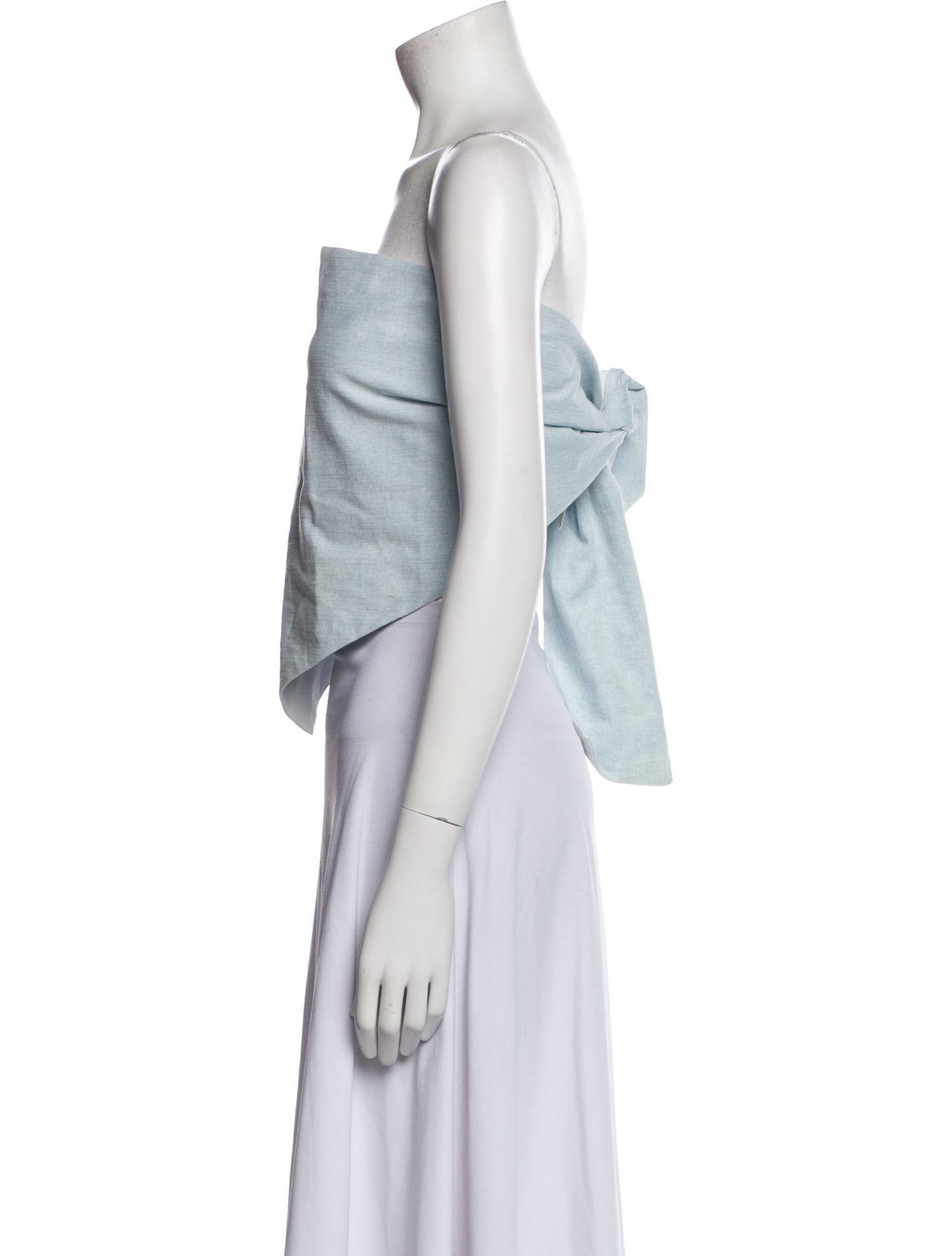 Tibi Strapless Crop Top w/ Tags