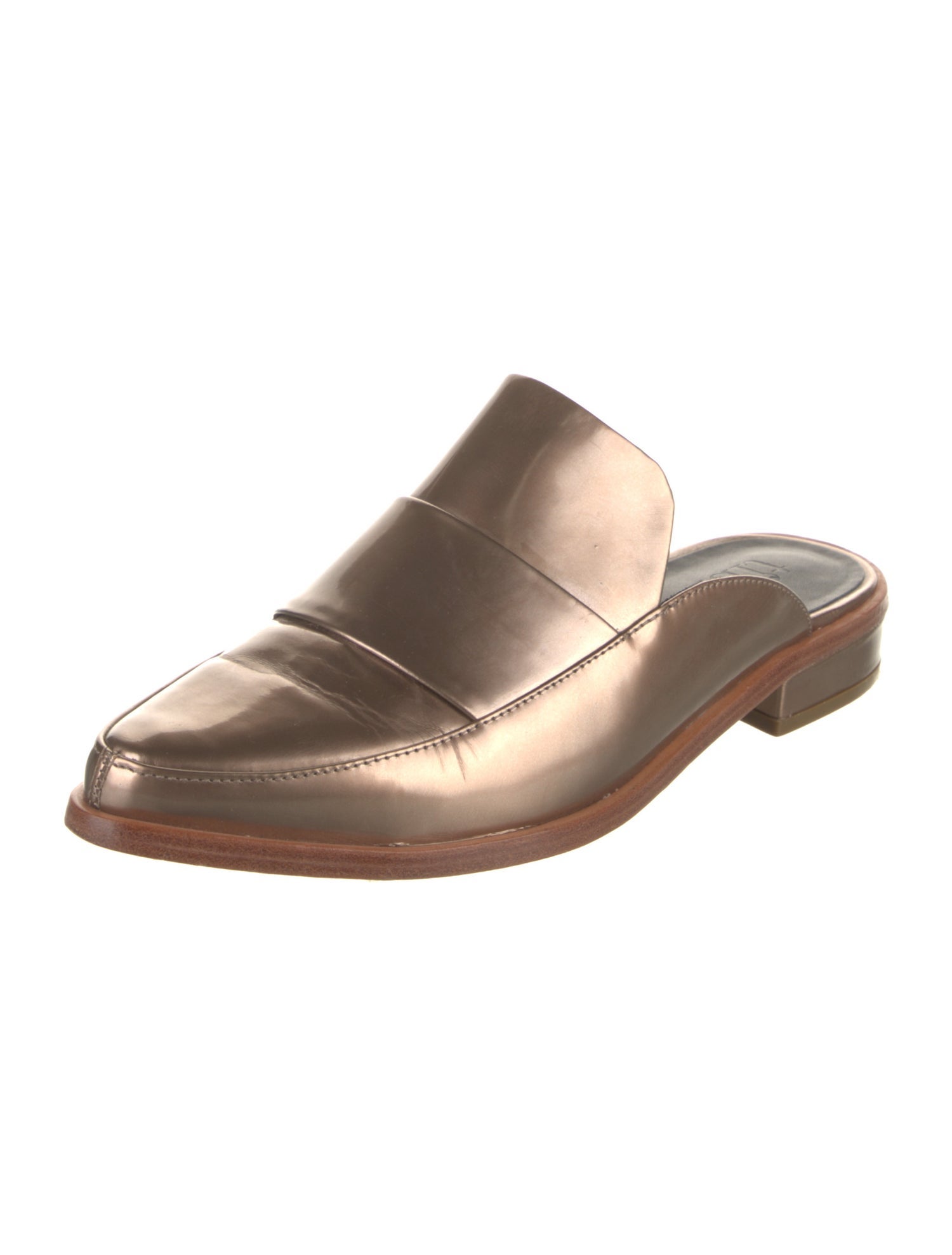 Tibi Patent Leather Mules