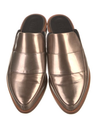 Tibi Patent Leather Mules