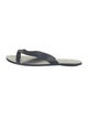 Tibi Leather Flip Flops