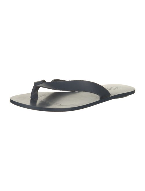 Tibi Leather Flip Flops