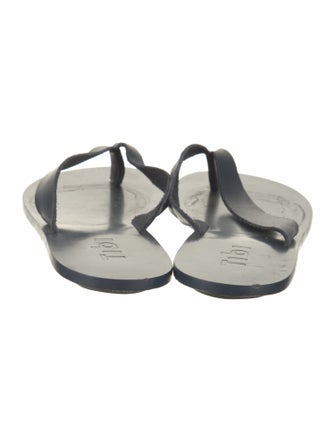 Tibi Leather Flip Flops