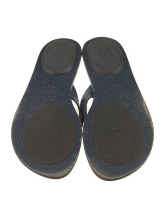 Tibi Leather Flip Flops