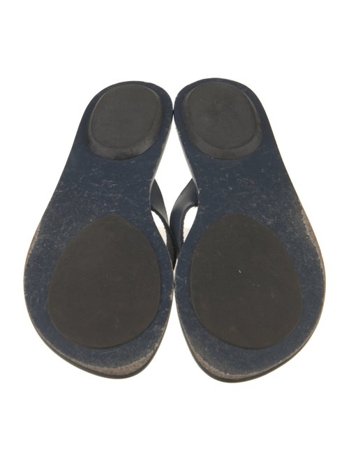 Tibi Leather Flip Flops