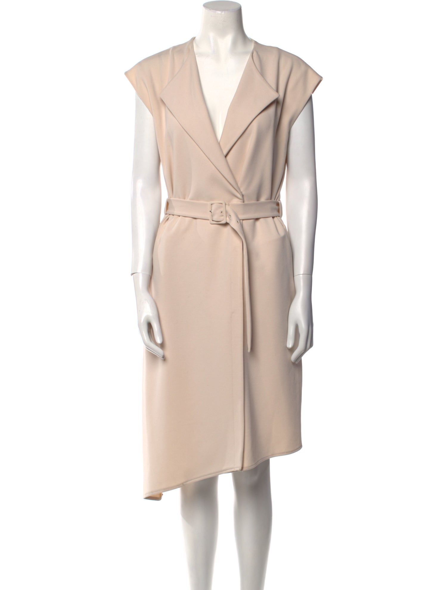 Tibi V-Neck Midi Length Dress