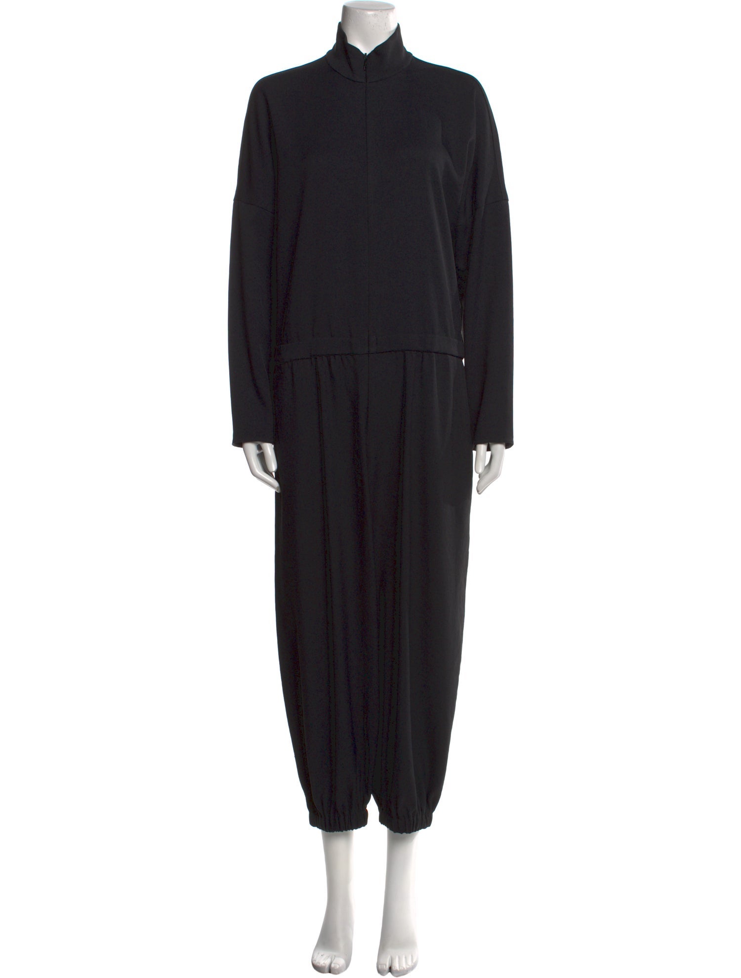 Tibi Mock Neck Jumpsuit